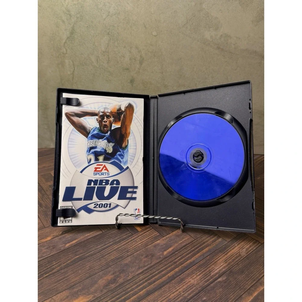 NBA Live 2001 (PS2, 2001) CIB Complete w/ Manual – PlayStation 2